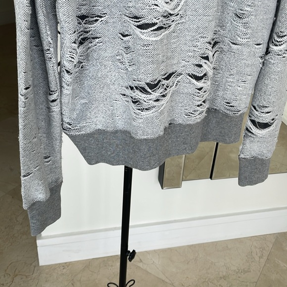 PEYTON JENSEN RIPPED LOOKING PULLOVER - Picture 7 of 8